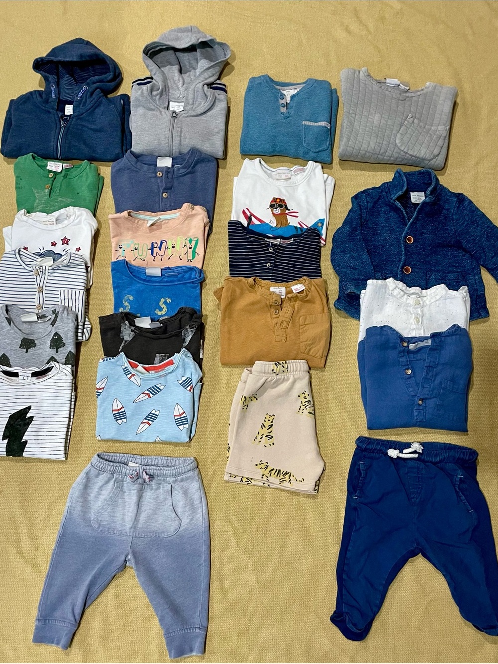 ZARA bundle 22 pieces baby / toddler boy clothes.
